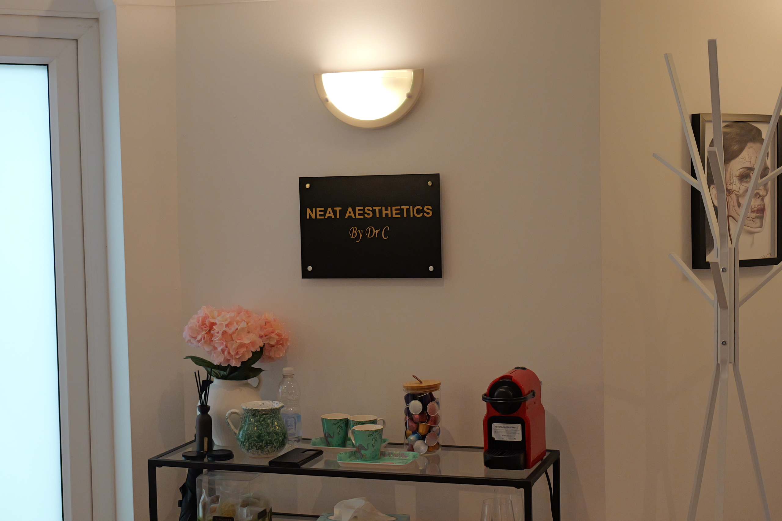 complimentary coffee